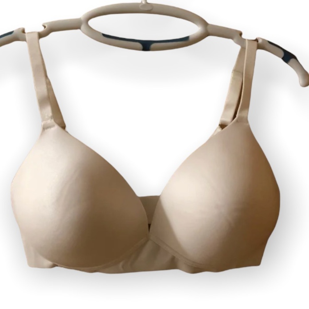 Bra Size 38d White Back Smoothing Wire Free